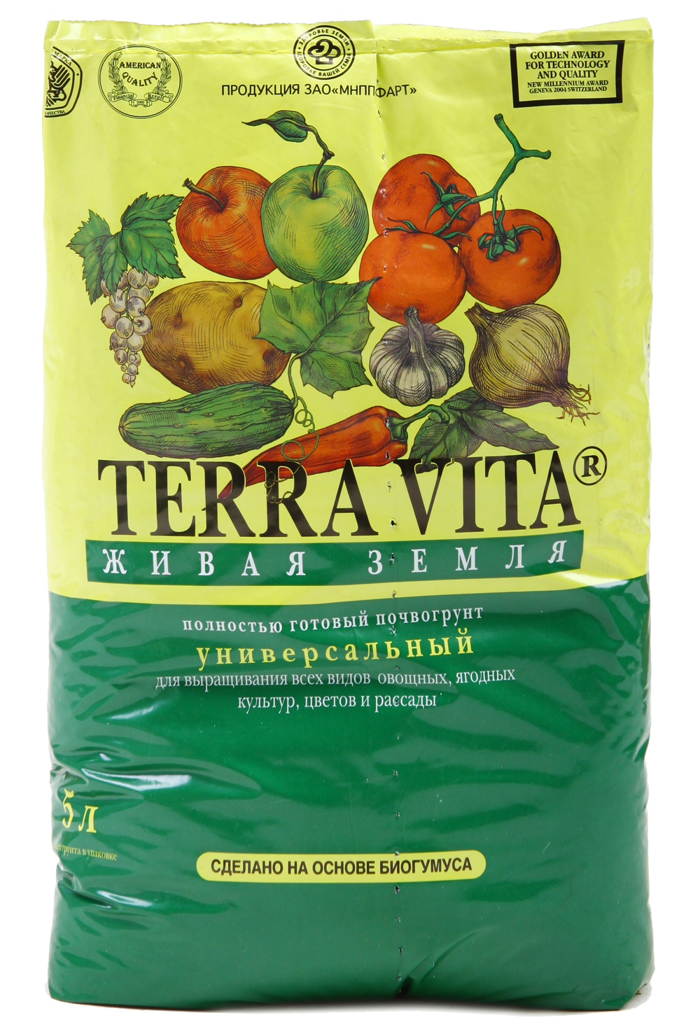 Купить живую землю Terra Vita ( Вита) - Семена трав